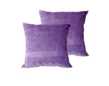 Bianca Pair of European Pillowcases Trendon Purple 65 x 65 cm