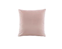 Bianca Vivid Coordinate Velvet Blush Square Cushion 43 x 43 cm