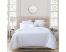 Bianca Byron White Quilt Cover Set Queen