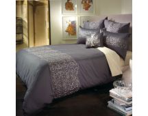 Bianca Maddox Charcoal Quilt Cover Set Queen