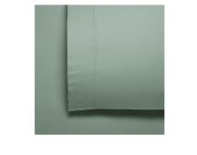 Bianca Fletcher Flannelette Cotton Sheet Set Sage Single