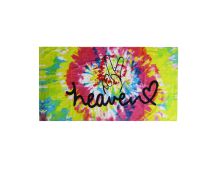 Heaven Peace 100% Cotton Beach Towel 80 x 155 cm