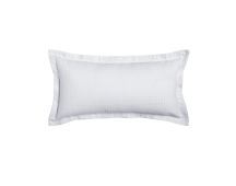 Platinum Collection Ascot White Oblong Filled Cushion 30 x 60cm