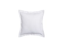 Platinum Collection Ascot White Square Filled Cushion 45 x 45cm