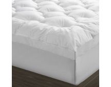 Platinum Collection 1000GSM Cloud White Mattress Topper King