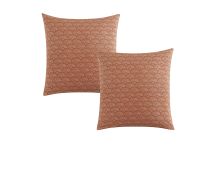 Logan and Mason Pair of Kalihari Sand European Pillowcases 65 x 65cm