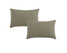 Logan and Mason Pair of Rhodes Moss Standard Pillowcases 48 x 73 + 20cm