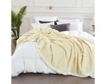 Alastairs Australian Merino Wool Blanket Cream - Double