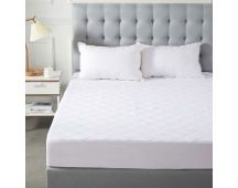 Soho Collection Quilted Microfibre Fitted Mattress Protector 38cm Wall Queen