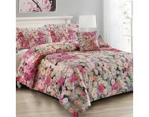 Georges Fine Linens Evaline Quilt Cover Set Queen