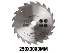 10X250MM Circular Saw Blade 20T Disc Saw Blade Wood Timber Cutting 30/20/16mm Bore