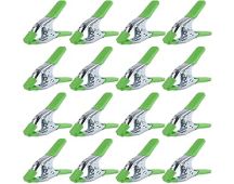 SWANLAKE 16-Pack 6-inch Strong Spring Clamps Set, Large Super Heavy Duty Spring Clamps Metal Anti-Slip Grip Handle - 2.5 inch Jaw Opening