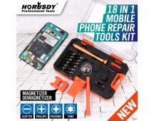 HORUSDY 18 in 1 Mobile Phone Repair Tools Kit Pry Opening Tool Screwdriver