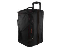 Pierre Cardin Trolley Bag Large Soft Travel Luggage Wheeled Duffle 82cm - Black