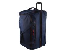 Pierre Cardin Trolley Bag Large Soft Travel Luggage Wheeled Duffle 82 Cm - Navy