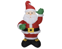 135cm Christmas Charm Inflatable Santa Claus Decor w/ LED Lights Blow Up Xmas