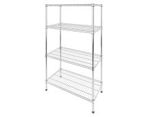 Modular Wire Storage Shelf 1200 x 450 x 1800mm Steel Shelving