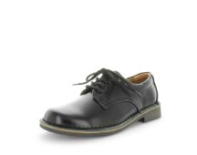 WILDE SCHOOL Girl's JEZRA-Snr School Black Off Shine Shoe 11US