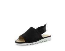 AEROCUSHION Women's MARLY Sandals Black Shoe 10US