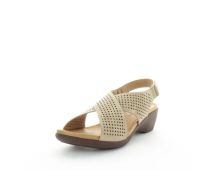 AEROCUSHION Women's MASINA Sandals Beige Shoe 39EU