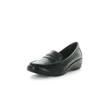 AEROCUSHION Women's MAZEL Loafers / Slip ons Black Shoe 7US