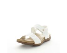 AEROCUSHION Women's MENDRA Sandals White Shoe 36EU