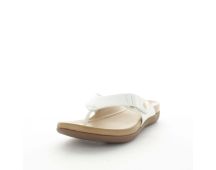 AEROCUSHION Women's MESPY Slides White Shoe 38EU