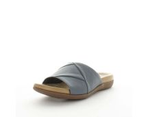 AEROCUSHION Women's MIANA Slides Blue Shoe 40EU