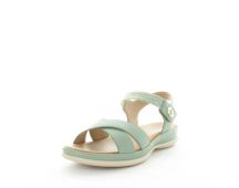 AEROCUSHION Women's MIRINA Sandals Green Shoe 37EU