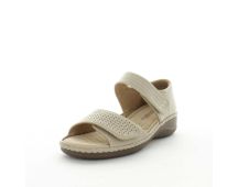 AEROCUSHION Women's MOOSE2 Sandals Beige Shoe 6US