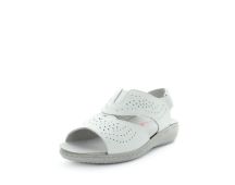 KIARFLEX Women's KADE Sandals White Shoe 38EU