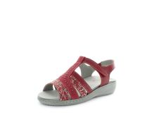 KIARFLEX Women's KIRSTEN Sandals Red Shoe 38EU