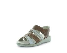 KIARFLEX Women's KOOSE Sandals Taupe Shoe 41EU