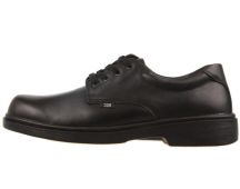 ROC SHOES Boy's STROBE-Y School Black Shoe 3US