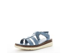 SOFT TREAD ALLINO Women's BANCY Sandals Blue Shoe 39EU