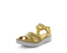 SOFT TREAD ALLINO Women's BANITA Sandals Mustard Shoe 37EU