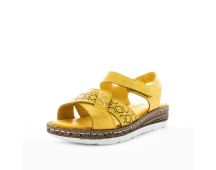 SOFT TREAD ALLINO Women's BELATRIX Sandals Mustard Shoe 37EU