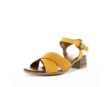 SOFT TREAD ALLINO Women's BONICA Sandals Mustard Shoe 37EU