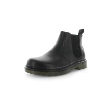 WILDE SCHOOL Girl's JUKES School Black Off Shine Shoe 39EU