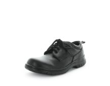 WILDE SCHOOL Girl's JUSTICE School Black Smooth Shoe 10US