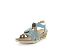 WILDE Women's SAURA Sandals Blue Shoe 38EU