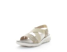 WILDE Women's SHAYLA Sandals Beige Shoe 39EU