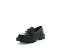 WILDE Women's SHERLEE Loafers / Slip ons Black Smooth Shoe 38EU