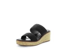 WILDE Women's SILMA Wedges Black Shoe 36EU