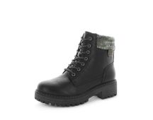 WILDE Women's SNUGGLE Boots Black Shoe 38EU