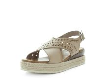 WILDE Women's SOLAF Sandals Beige Shoe 40EU