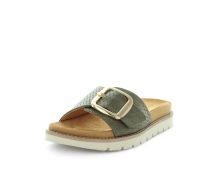 WILDE Women's STYLE Sandals Khaki Shoe 38EU