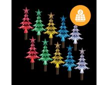 Solar Mini Tree Path Lights – 10 Pack, 24cm