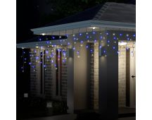 300 LED Icicle Flashing Lights available in 4 Colors - Multicolor