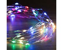 Battery Operated 30 LED Wire Pin Lights – 3m, available in 3 Colors - Cool White